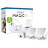 Devolo Magic 1 WiFi Mini Compact Starter Kit Powerline Wifi con Cavi di Corrente, Mesh, Tecnologia G.hn, Bianco