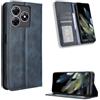 COMAKU Cover a Libro Oscal Flat 2, Custodia a Portafoglio in Pelle con Supporto e Chiusura Magnetica Compatible per Oscal Flat 2 - Blu