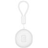 Cellularline TRACY TAG - Trova Oggetti compatibile con Apple iOS Find Me - Compatibile con Accessori Airtag - Batteria sostituibile (durata 1 anno) - Resistente a polvere ed acqua - Bianco