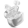 cellularline KEY PRO Auricolari In-Ear con ENC, 4 Microfoni, Display LED, Multipoint Technology, 30 Ore Playtime, Autopairing e Controlli Touch, Nero