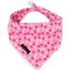 ARING PET Girl Bandana per cani S, M, L, motivo floreale rosa