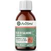 AniForte Olio di salmone per gatti e cani, 100 ml, olio di pesce naturale dalla Norvegia, ricco di Omega 3, riempito fresco in Germania, integratore per gatti senza additivi, facile dosaggio a goccia