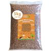 HappyFarms Vermi della Farina Essiccati 5kg - Mangime Naturale per Galline, Uccelli e Ricci - Ricchi di Proteine