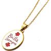 Shopping Cat Bijoux Collana corta con ciondolo Brilla sempre