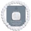 SIMPLÍ BASIC Braccialetto naturale per guarigione dei chakra, braccialetto con pietra preziosa da 6 mm, braccialetto con cristalli per donne e braccialetti da uomo, fortuna, Pietra, pietra di luna
