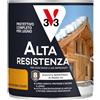 V33 Protettivo Completo per Legno a Solvente Alta Resistenza Castagno Chiaro 0,75L