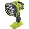 Ryobi RLS18-0 Torcia a Lunga Distanza 18V, Batteria Non Inclusa, per Medie e Lunghe Distanze, 3 Impostazioni di Luminosità