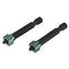 Metabo HPT 115004M - Punte magnetiche quadrate, confezione da 2
