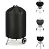 Azatemgo Copertura BBQ per Weber 57cm in tessuto Oxford 420D - Copertura Rotonda Barbecue - Ø77x90 cm - Impermeabile, resistente ai raggi UV e antipolvere