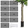 CPROSP 9 Pezzi Protezione per Tronco D'Albero 33 x 20cm, Proteggi Piante