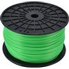 Fdit Filo per Decespugliatore a Fili da 2 Mm Filo per Decespugliatore a Filo Quadrato in Bobina Accessori per Tosaerba per Tosaerba (Verde)(372 Meters)
