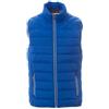 PAYPER TIME Giubbotto da Uomo Smanicato Gilet in Nylon Imbottito Effetto Piuma, colore: Blu Royal, Taglia: M