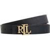 Lauren Ralph Lauren Cintura Reversibile Rev Lrl 30 412912039 Nero