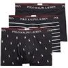 POLO RALPH LAUREN Uomo Boxer Multi Nero Large