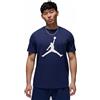 Nike Maglietta a maniche corte da uomo 90J JUMPMAN CREW, MARINO NOTTE / (BIANCO), M