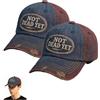 HOUKUNKA Not Dead Yet DD-214 cap, Veterans Casual Baseball Hat, Funny Adjust Cotton Embroidered US Army Baseball cap (2PCS)
