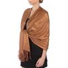 Sakkas 78 x 28 Scialle Pashmina Solido Morbido Silky/Wrap/Stole