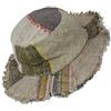 Gheri Uomo 100% Canapa Naturale Cannuccia Estate Cappello Spiaggia Paglietta Panama Ampio Bordo Vacanza E