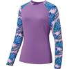 Bassdash Donna UPF 50+ UV Sun Protection T-Shirt a Manica Lunga per la Pesca e l'escursionismo