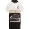 WAVE HAWAII Poncho da surf L per stature da 171 a 193 cm, poncho in 100% cotone ecologico, velluto, aiuto per il spogliatoio per nuoto, spiaggia, surf, surf, poncho da bagno, poncho da doccia, per