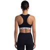 ICON underwear Brassiere Donna, Bralette Sfoderata, Top Elasticizzato, Doppio Rinforzo Frontale Nero S (s)