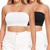 Joyshaper Bandeau Cappello Donna Brasserie Senza Stiratura Crop Top Push Up Bustier Reggiseno Schulterfrei Tubo Bauchfrei Breve Oberteil Camicia