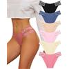 BeReady Mutande Donna Brasiliana Slip Donna Senza Cuciture Pizzo Culotte Donna Senza Cuciture Confortevole Invisibile Intimo Donna