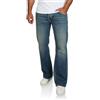 riverso Jeans da uomo stretch Bootcut RIVAlan Jeans Pantaloni Denim Blu Nero 29 30 31 32 33 34 36 38 40, Tarion Wash (55626), 40W x 34L