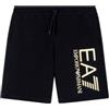 EA7 Emporio Armani Pantaloncino Uomo Shorts Core Identity in Cotone 7M001414AF22266 8033920107988 - XL Nero Oro XL