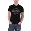 Deep Purple T Shirt Smoke On The Water Circle Band Logo Nuovo Ufficiale Uomo Size L