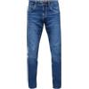 Rusty Neal Royal Blue Used Jeans Streetwear Cotton Stretch Men Jeans Slim Fit Denim Pantaloni L30 L32 L34