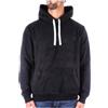Ralph Lauren POLO RALPH LAUREN Felpa in COTONECON Zip E Cappuccio Ralph Lauren (XL, Nero)