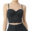 Bslingerie Bustier Bra Corset Top Bustino Reggiseno Corsetto Top Donna
