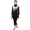 Musuly Burkini Costume da Bagno con Velo