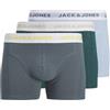 JACK & JONES Jacdean Solid Trunks - Confezione da 3, Stormy Weather, M