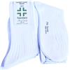 Lucchetti Socks Milano 6 PAIA calze da uomo sanitarie filo di scozia 100% cotone rimagliate Made in Italy (IT, Numero, 43, 46, Regular, Regular, Bianco)
