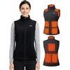Topdot Pile Gilet Riscaldato Donna, Gilet Termico con Batteria 16000mAh | 10 Zone di Riscaldamento con 3 Temperature, Polare de Peloso Gilet Termico Leggero per Lavori All'aperto