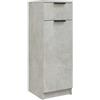 Generico Armadio da Bagno Grigio Cemento 32x34x90cm in Legno Multistrato,Mobili,Armadietti e portaoggetti,Grigio,18.06 kg,811290