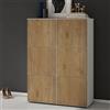 doporro Scarpiera Salvaspazio 90x36x120 cm con 12 Ripiani per Ingresso