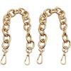HAWILLOSCH Catena per Borsa in Oro da 30 Cm Catena di Ricambio in Ferro per Tracolla Accessori Fai da Te per Borse