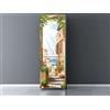Oedim Vinile per Frigorifero Italia 185x60cm | Resistente e Facile da Applicare | Adesivo Decorativo dal Design Elegante