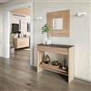 MarinelliGroup Mobile ingresso con cassetto ripiano e specchio ROVERE 92 X 33 X 79 cm 0X6741F