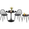 DazzlerE Piccolo tavolo con 2 sedie, tavolo bistrot con 2 sedie