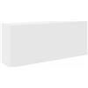 Generico Mobile da Bagno a Parete Bianco 100x25x40 cm in Truciolato,Mobili,Armadietti e portaoggetti,Componenti di arredo,Componenti di arredo Bagno,Bianco,16 kg,860103