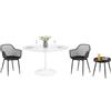 DazzlerE Tavolo bistrot con 2 sedie, set da pranzo con 2 sedie