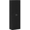 Generico Alto Mobile Rovere Nero 60 x 35 x 180 cm Legno Multistrato,Mobili,Armadietti e portaoggetti,Armadietti e stipi,Nero,42.5 kg,3365569