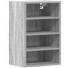 Generico Mobile Pensile "Riga" Grigio Sonoma 40x29,5x60 cm,Mobili,Armadietti e portaoggetti,Pensili da Cucina,Grigio,11.65 kg,854180