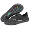 SAGUARO Scarpe Scoglio Uomo Donna Asciugatura Rapida Scarpette da Mare Traspiranti Spiaggia Scarpe da Mare per Acqua Immersione Nuoto Surf Vela Canottaggio Nautica Nero Notte,Gr.48