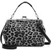 SENDEFN Borsa a Mano Kiss Lock, Borsa Tracolla con Cinturino Regolabile