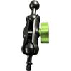 carotoe Supporto per telefono con giunto sferico da 17 mm e filettatura da 1/4-20, collegamento in lega di alluminio per treppiede e uso bici
